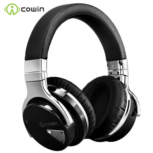 E-7 Bluetooth Headphones Wireless Headset Anc Active Noise Cancelling Headphone Earphone over Ear Stereo Deep Bass Casque